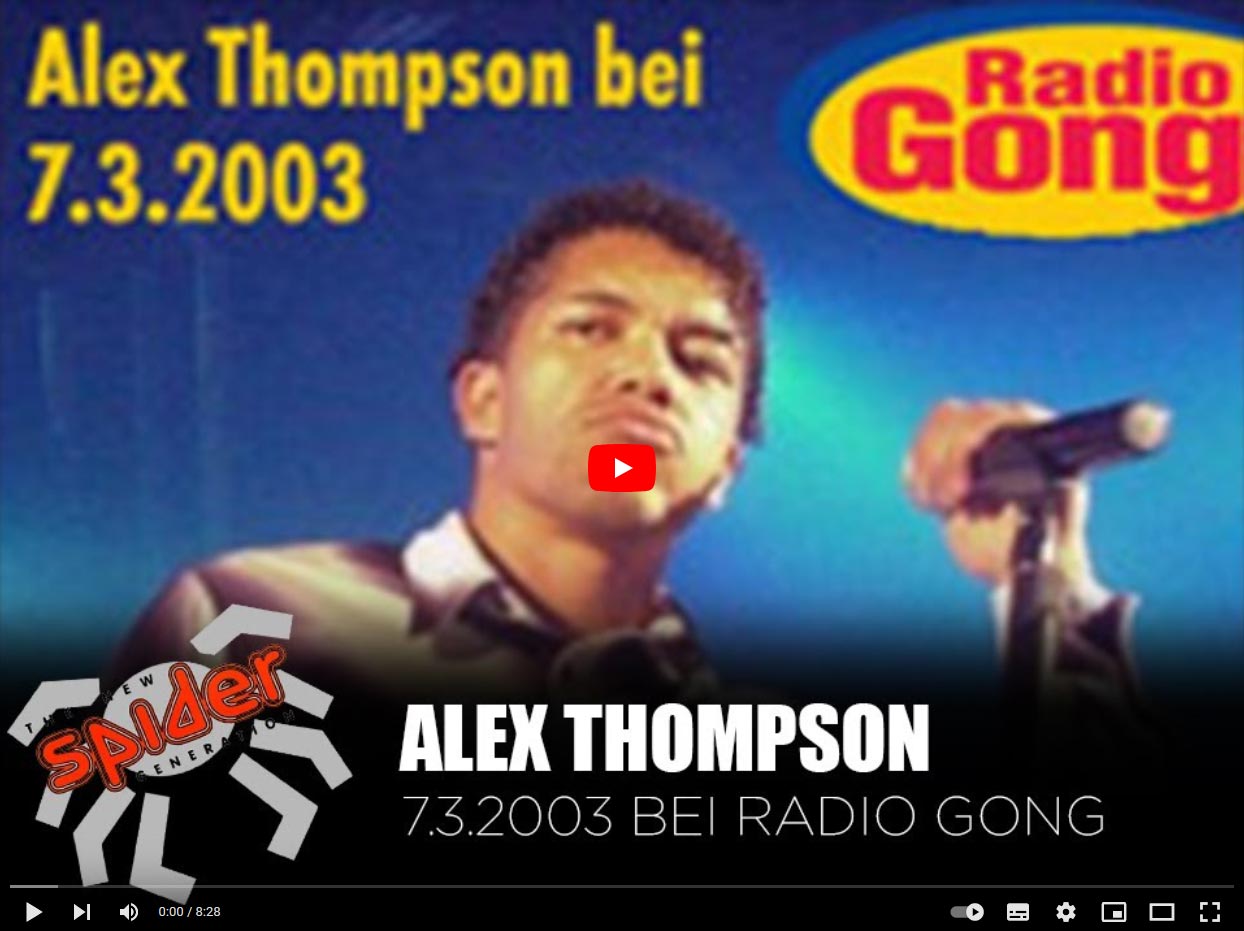 Spider New Generation Coverband Alex Thompson Radio Gong